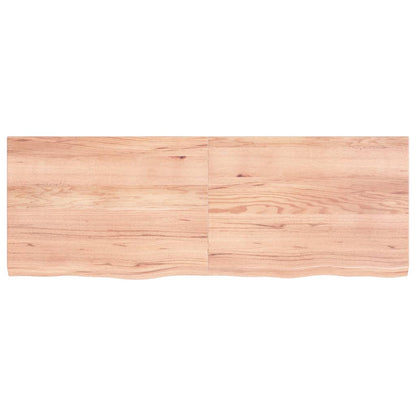 Tafelblad 40X50X(2-4)Cm Behandeld Massief Eikenhout Lichtbruin 140 x 50 x 4 cm