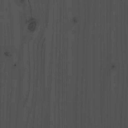 -Delige Loungeset Met Kussens Massief Hout Grijs Grijs grenenhout