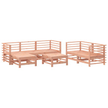 -Delige Loungeset Massief Douglashout Natuurlijk douglashout