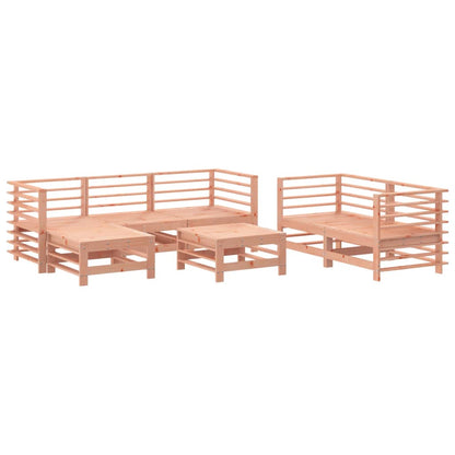 -Delige Loungeset Massief Douglashout Natuurlijk douglashout