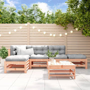 6-piece Solid Douglas Fir Lounge Set