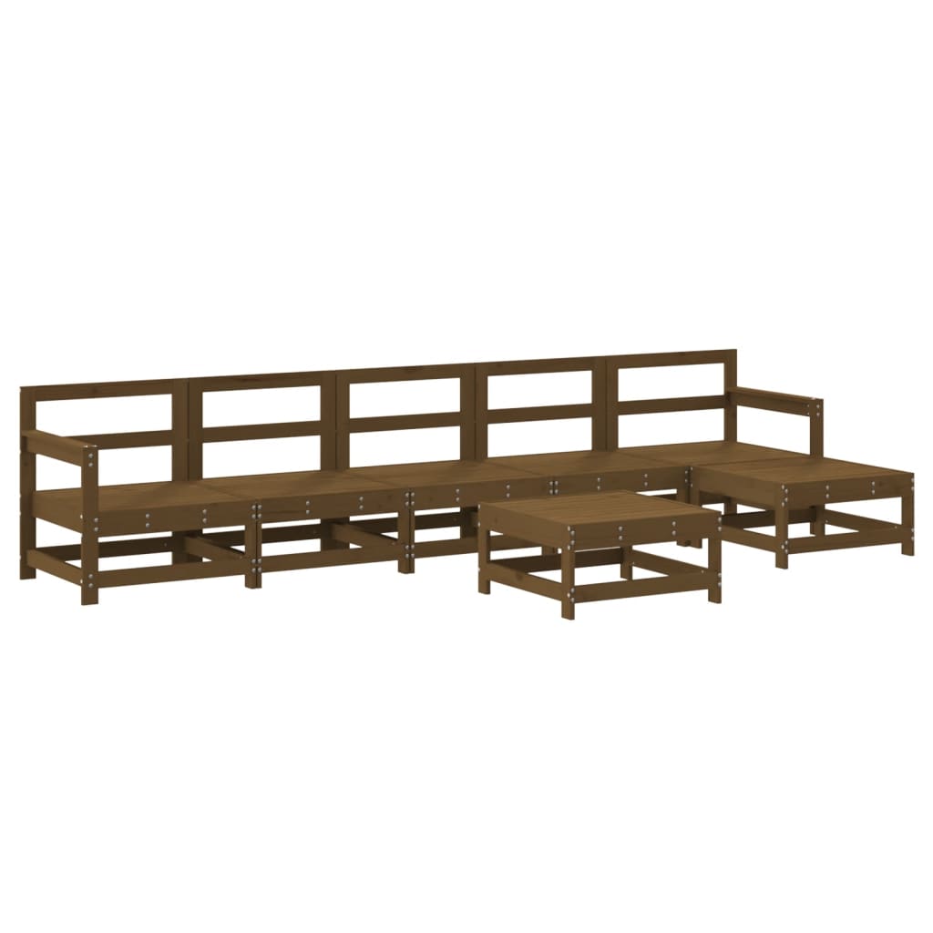 Tuinset Massief Grenenhout Honingbruin Honingbruin grenenhout