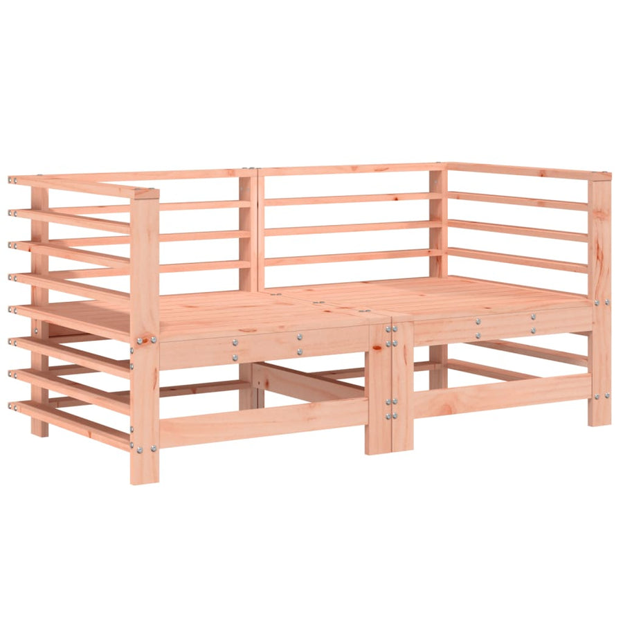 -Delige Loungeset Massief Douglashout Natuurlijk douglashout