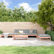 Loungeset 5-delig massief douglashout