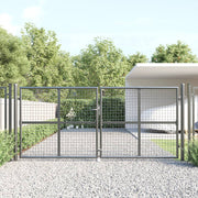 Tuinpoort 300x175 cm antraciet gegalvaniseerd staal