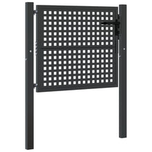 Poort Staal Antracietkleurig 105 x 125 cm