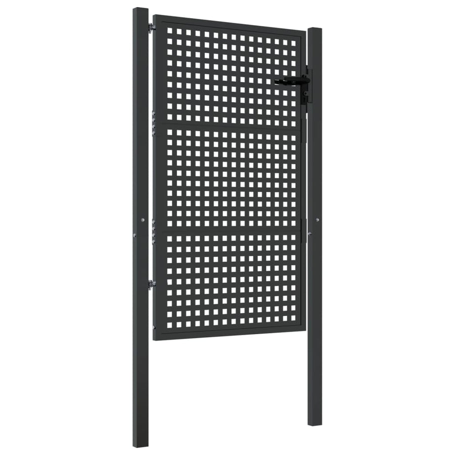 Poort Staal Antracietkleurig 105 x 175 cm