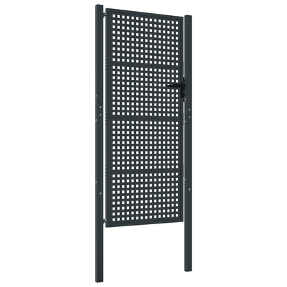 Tuinpoort Antraciet 105X175 Cm Staal 105 x 225 cm