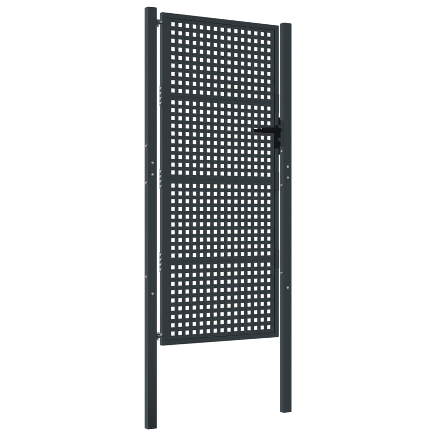 Poort Staal Antracietkleurig 105 x 250 cm