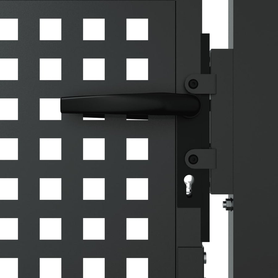 Poort Staal Antracietkleurig 105 x 250 cm