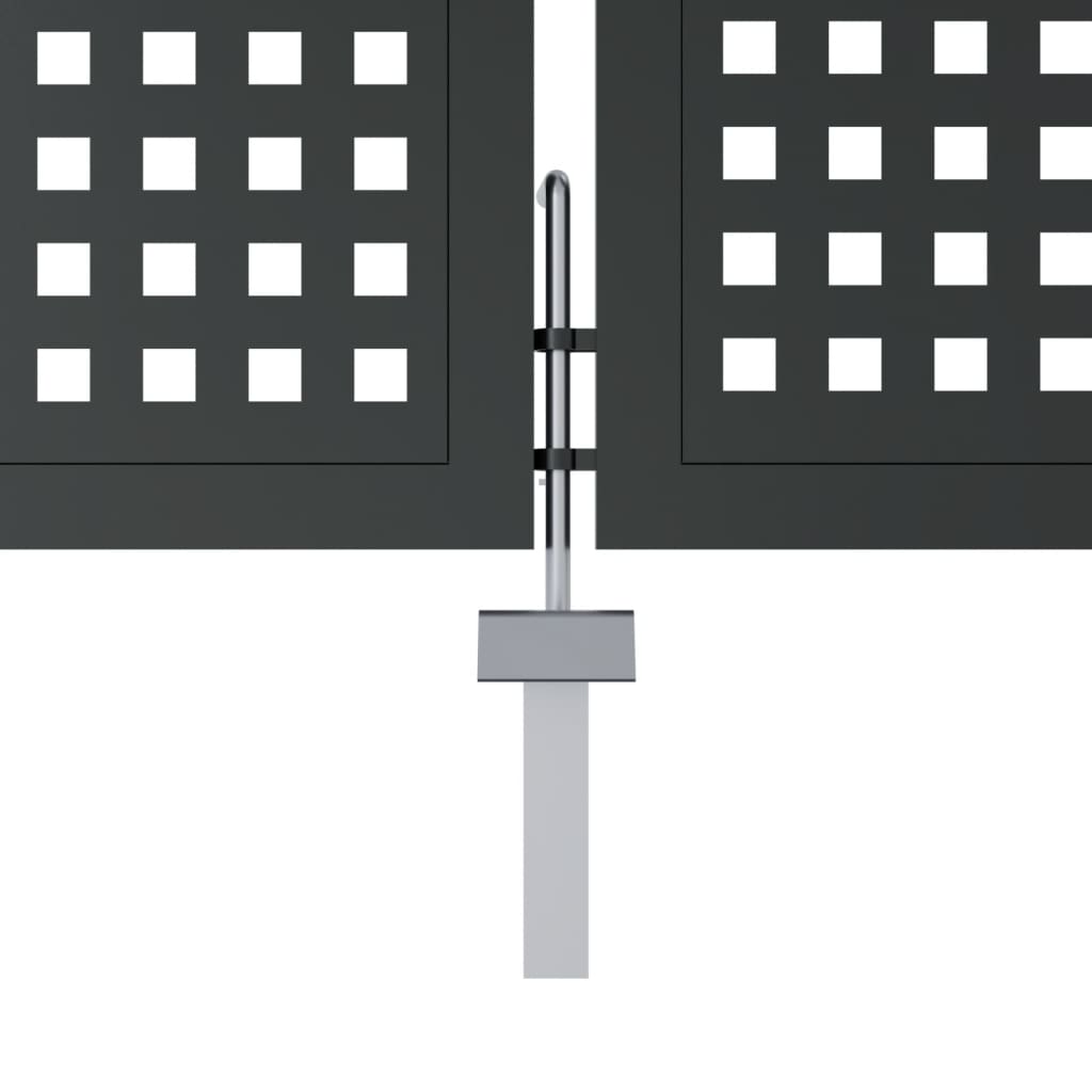 Poort Staal Antracietkleurig 300 x 150 cm