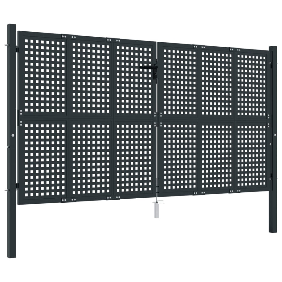 Poort Staal Antracietkleurig 300 x 200 cm