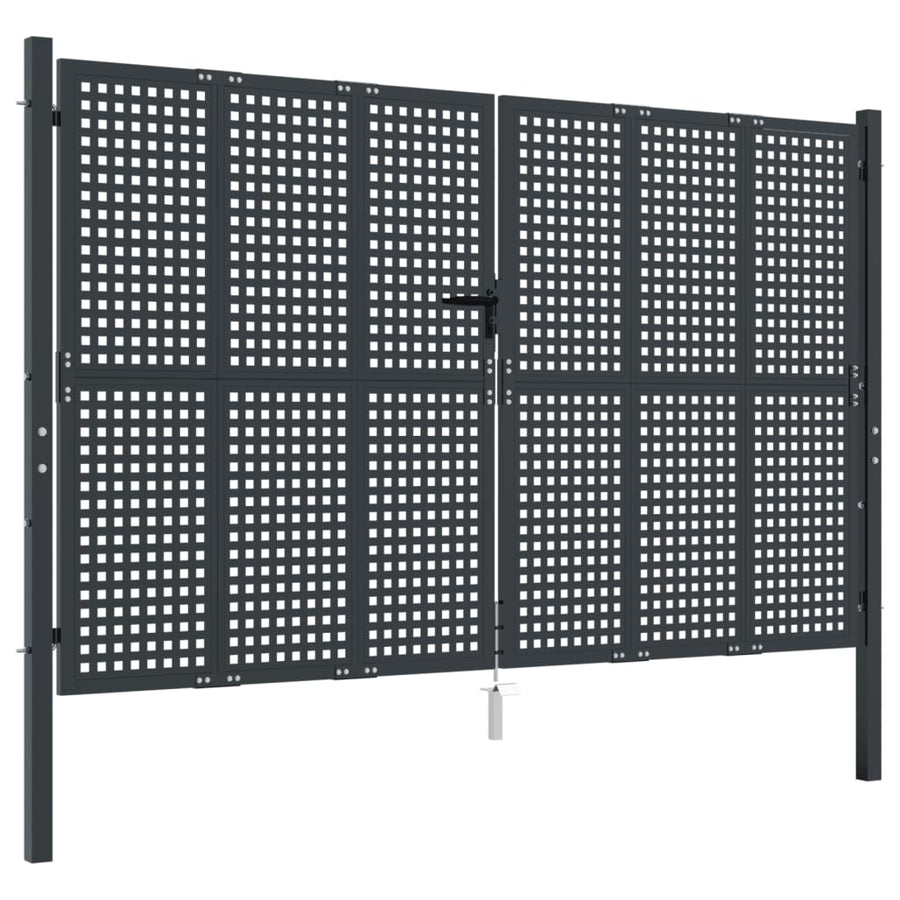 Poort Staal Antracietkleurig 300 x 250 cm