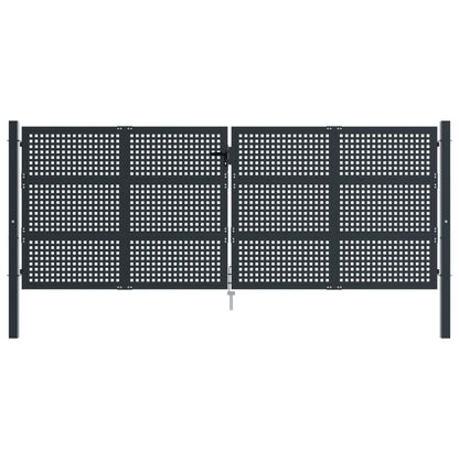 Poort Staal Antracietkleurig 400 x 200 cm