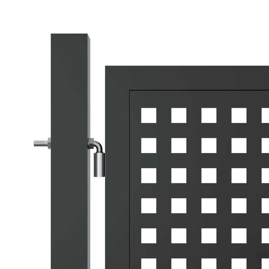 Poort Staal Antracietkleurig 400 x 200 cm
