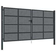 Poort 400X175 Cm Staal Antracietkleurig 400 x 225 cm