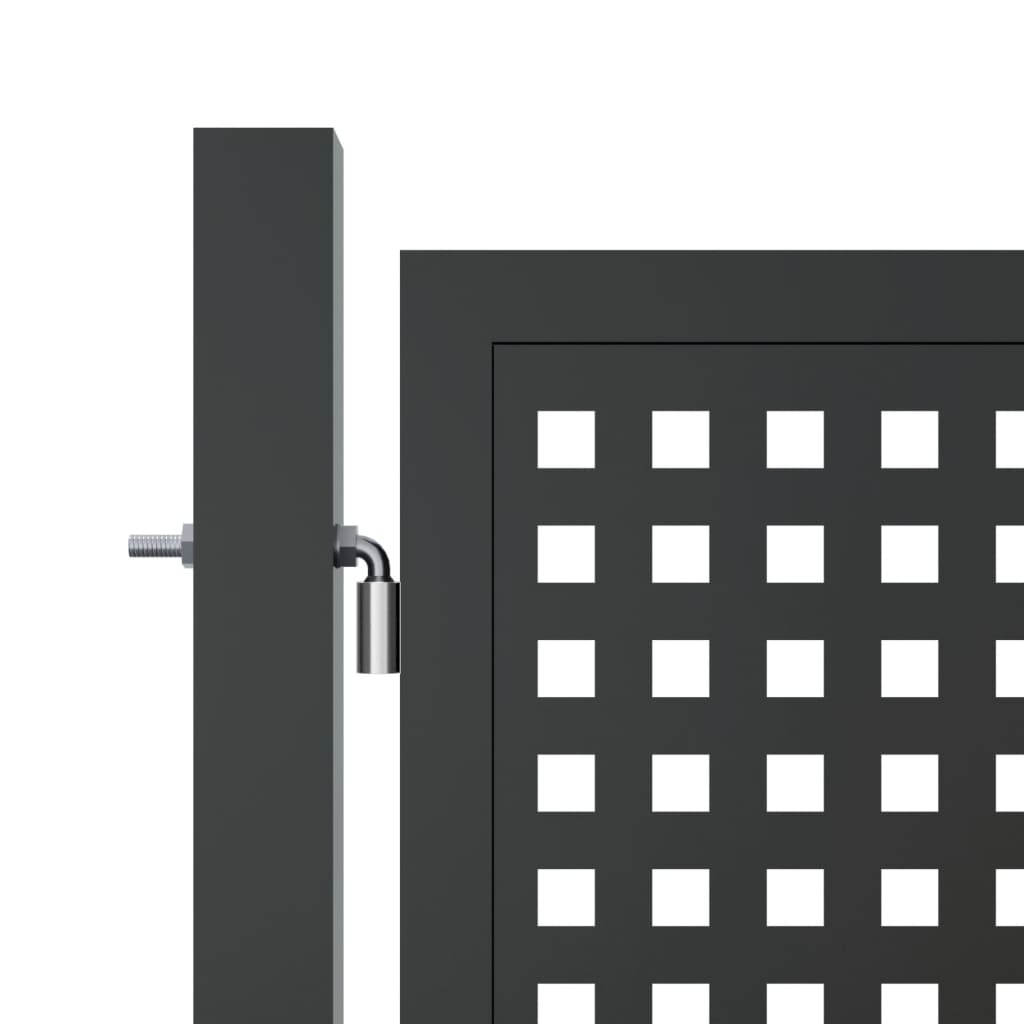 Poort 400X175 Cm Staal Antracietkleurig 400 x 225 cm