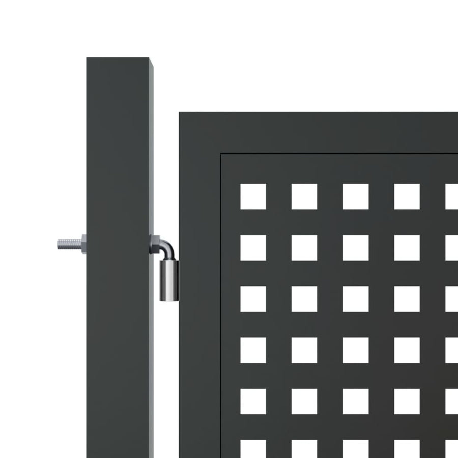 Poort 400X175 Cm Staal Antracietkleurig 400 x 225 cm