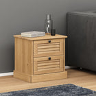 Bedside table VIGO 42x35x42 cm solid pine wood