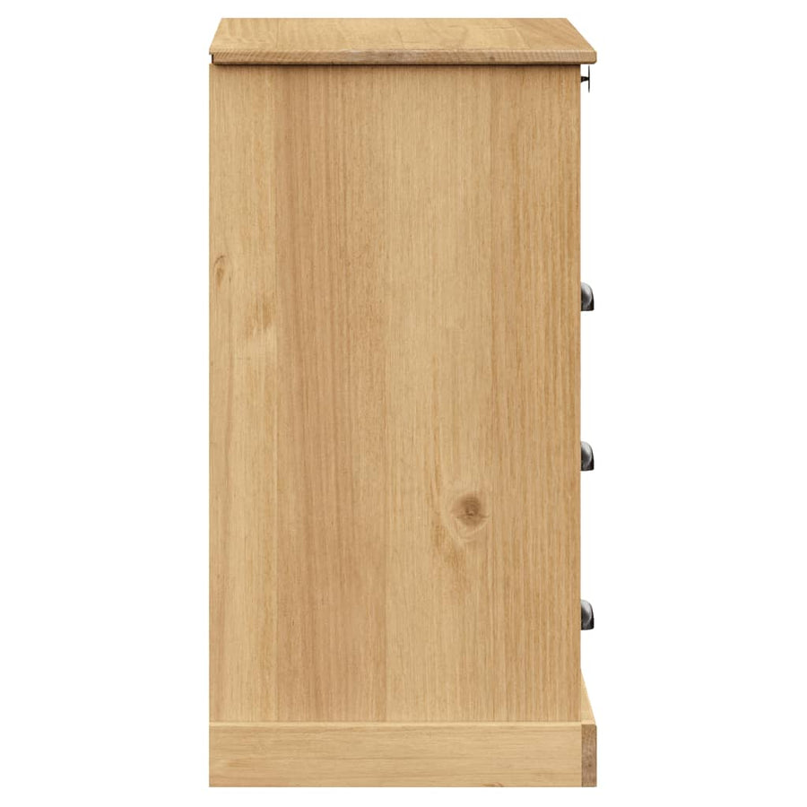Ladekast Vigo 80X40X76 Cm Massief Grenenhout
