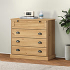 Ladekast massief grenenhout 80x40x76 cm