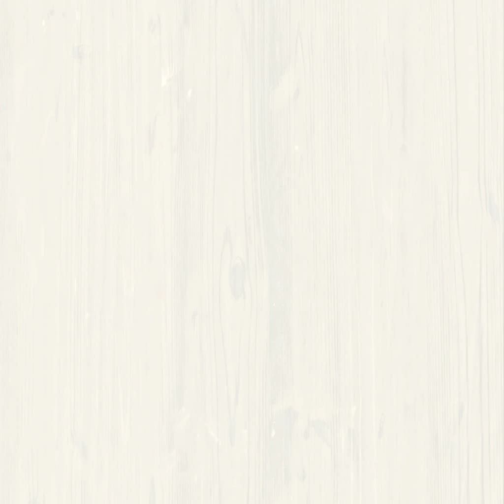 Ladekast Vigo 80X40X76 Cm Massief Grenenhout Wit