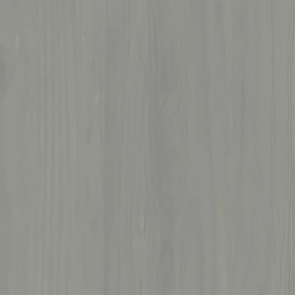 Kledingkast Vigo 90X55X176 Cm Massief Grenenhout Grijs