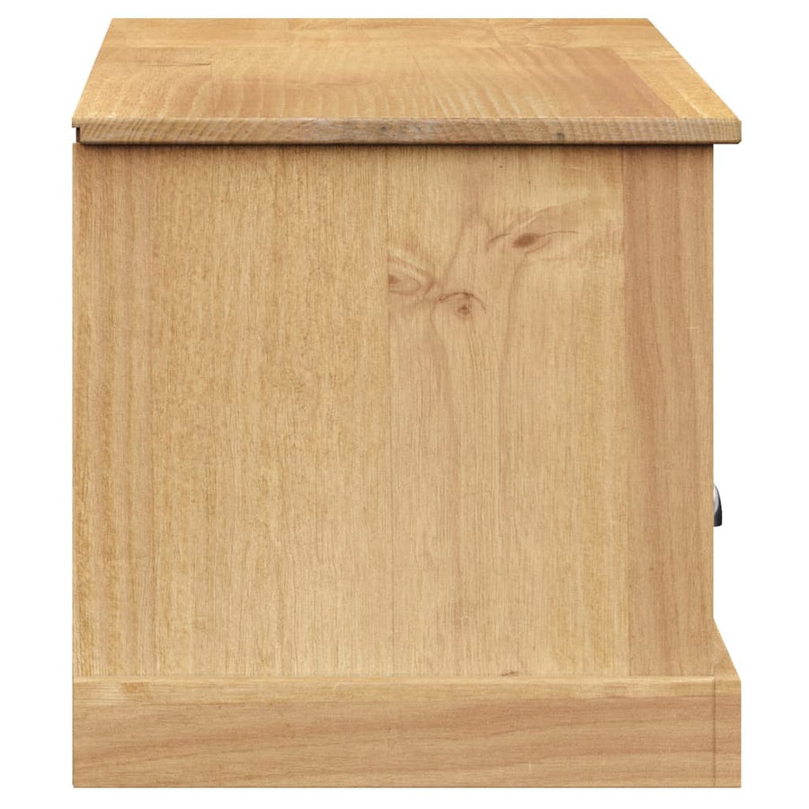 Tv-Meubel Vigo 56X40X40 Cm Massief Grenenhout Bruin