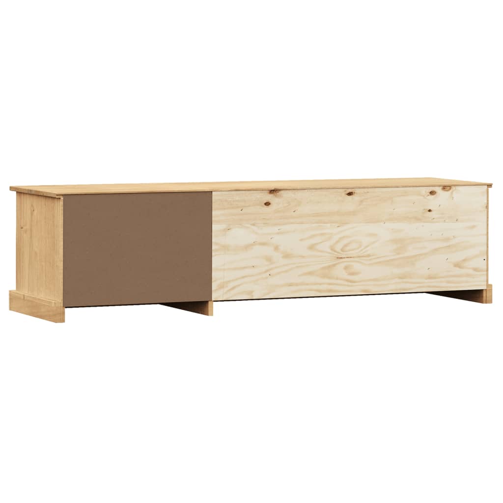 Tv-Meubel Vigo 56X40X40 Cm Massief Grenenhout Bruin