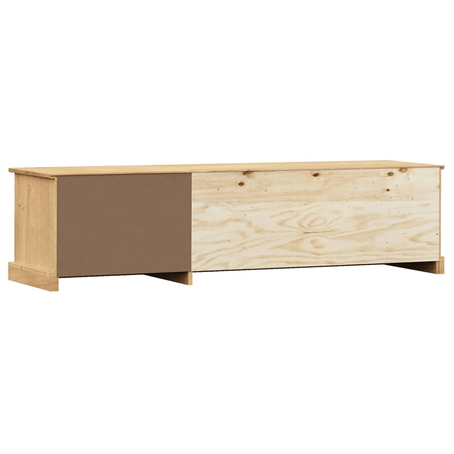 Tv-Meubel Vigo 56X40X40 Cm Massief Grenenhout Bruin