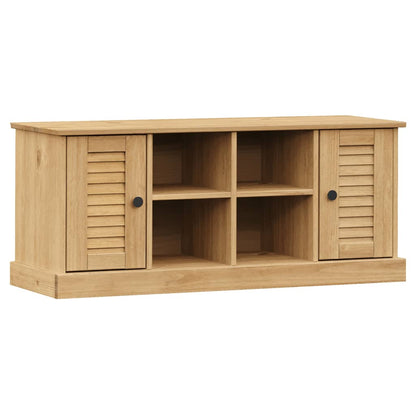 Schoenenbank Vigo 106X35X45 Cm Massief Grenenhout Bruin
