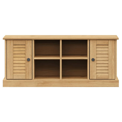 Schoenenbank Vigo 106X35X45 Cm Massief Grenenhout Bruin