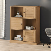 Boekenkast 90x35x114,5 cm massief grenenhout
