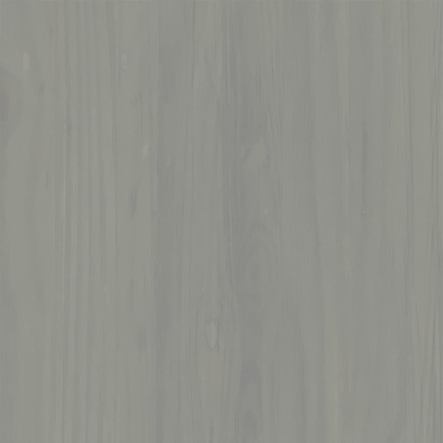 Dressoir Met Lades Vigo 113X40X75 Cm Massief Grenenhout Grijs