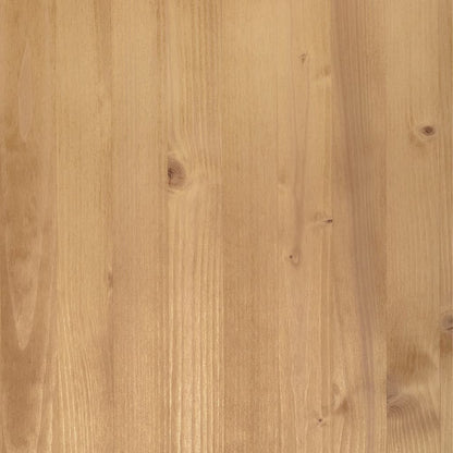 Vitrinekast Vigo 85X35X170 Cm Massief Grenenhout Bruin