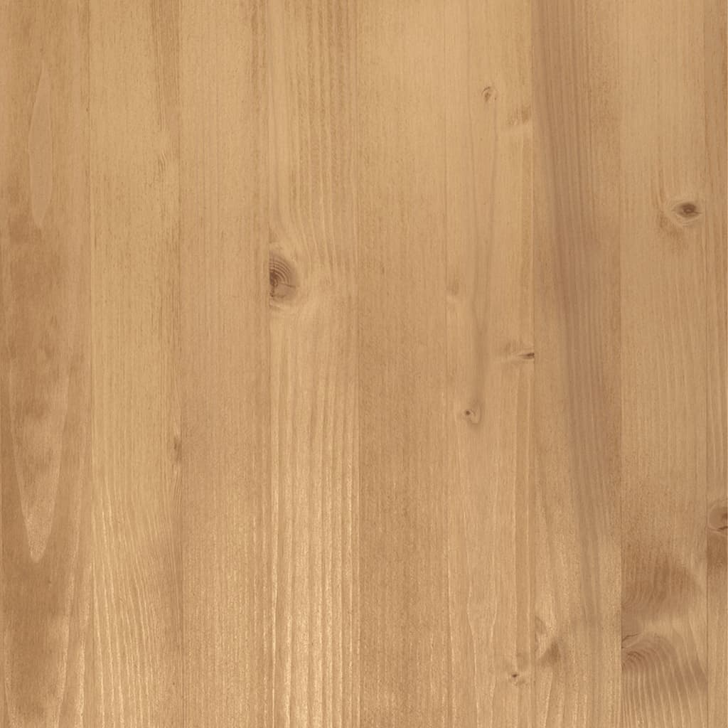 Dressoir Met Lades Vigo 78X40X75 Cm Massief Grenenhout Bruin