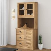 Opzetkast grenenhout 78x30x100 cm