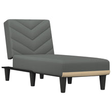 Chaise Longue Stof Donkergrijs