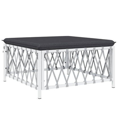 5-Delige Loungeset Met Kussens Staal 1