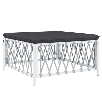 7-Delige Loungeset Met Kussens Staal 1
