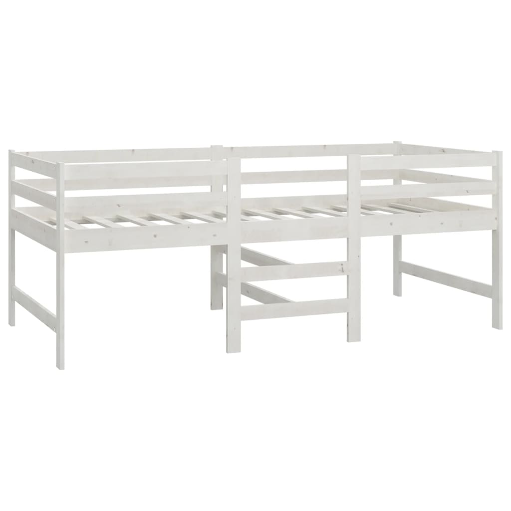 Bedframe Massief Grenenhout Wit