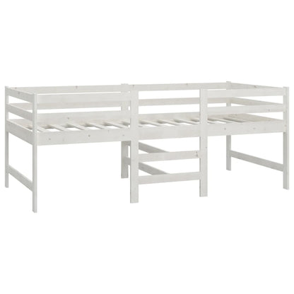 Bedframe Massief Grenenhout Wit