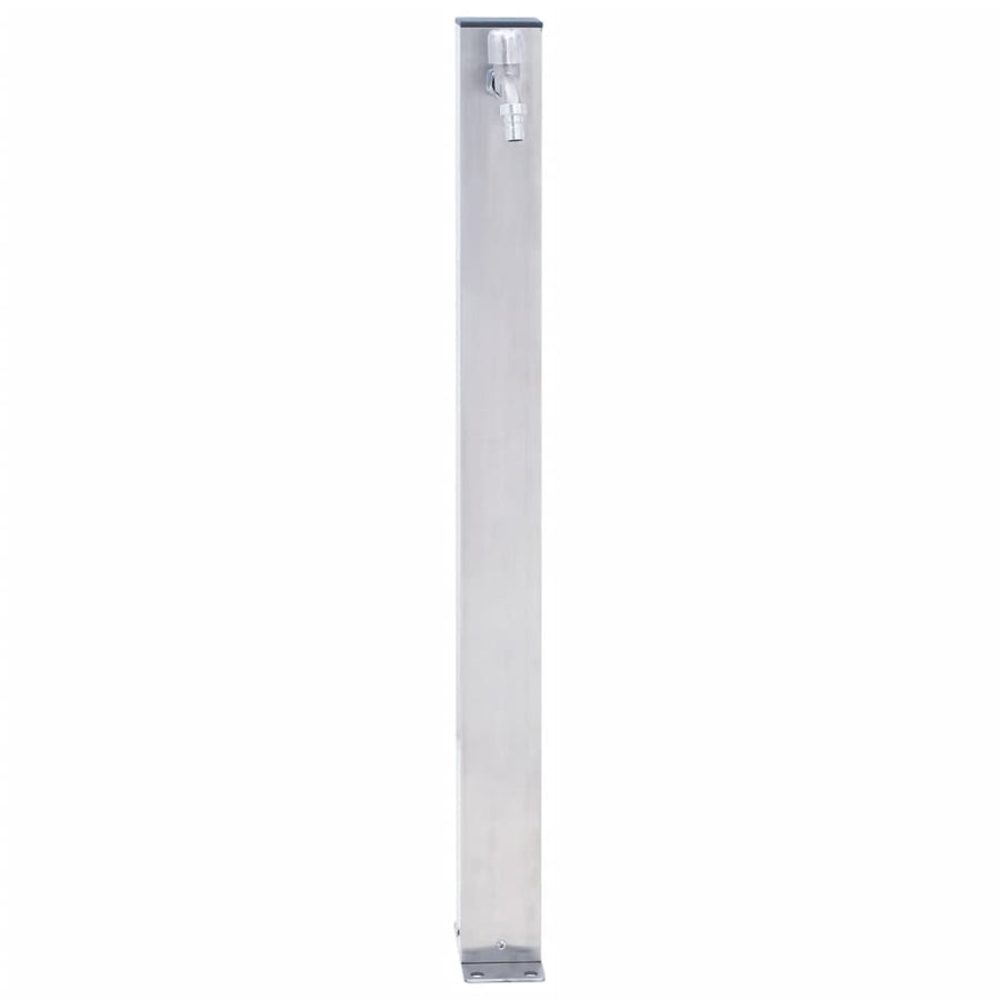 Waterzuil Roestvrij Staal 60 cm Vierkant