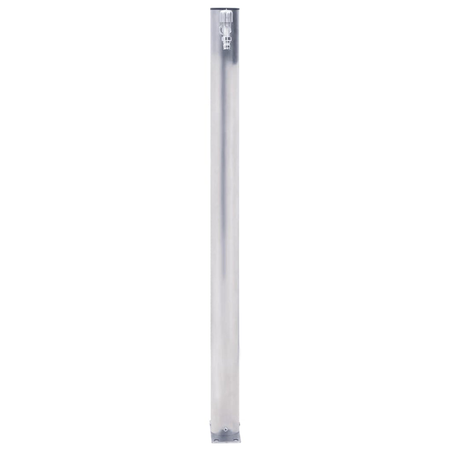 Waterzuil Roestvrij Staal 40 cm Rond