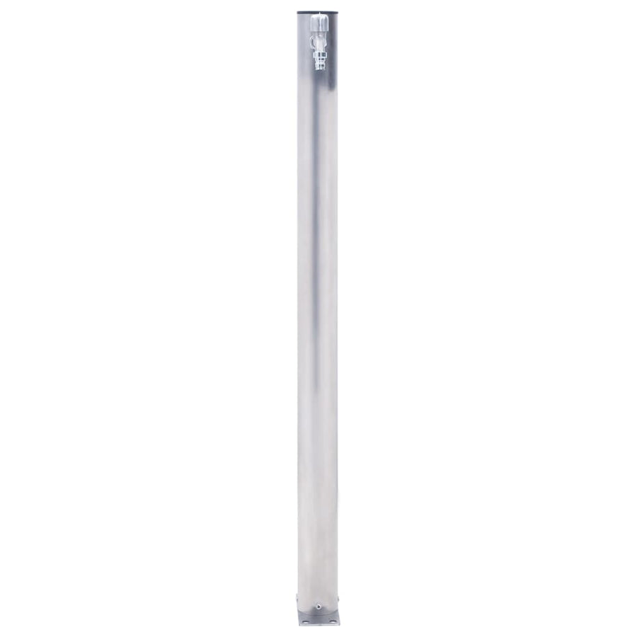 Waterzuil Roestvrij Staal 80 cm Rond