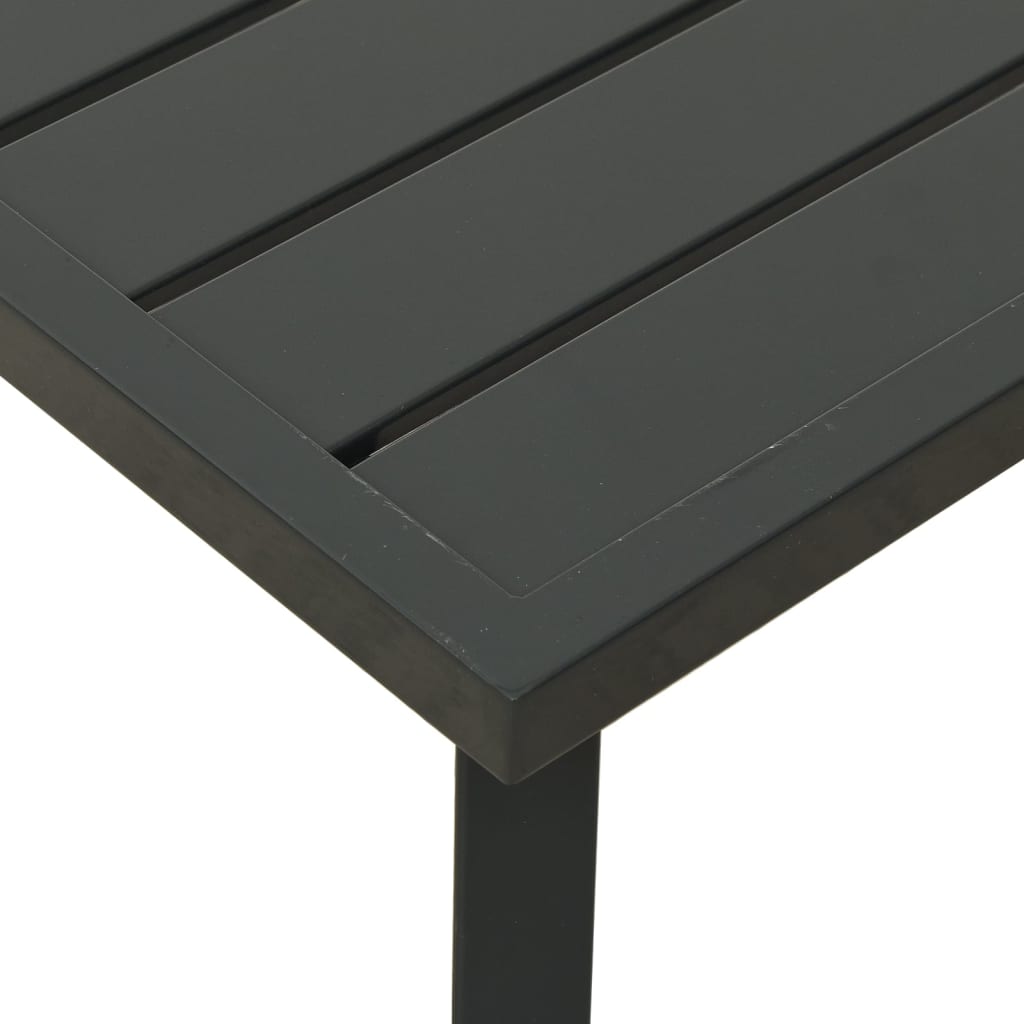 2-Delige Loungeset Staal Antracietkleurig hoek + Tafel