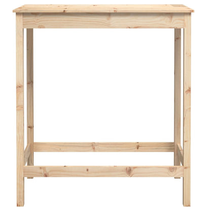 Bartafel Massief Grenenhout 100 x 50 x 110 cm Naturel