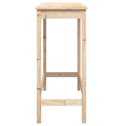 Bartafel Massief Grenenhout 100 x 50 x 110 cm Naturel