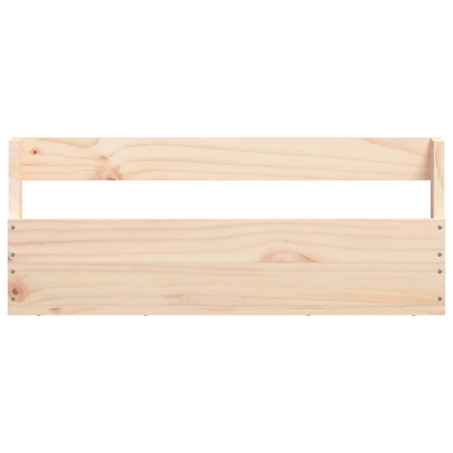 Wandschoenenrekken Massief Grenenhout Naturel 59 x 9 x 23 cm