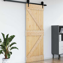Deur NARVIK Naturel 70 x 210 cm Massief Grenenhout